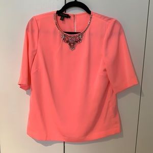 Ted Baker coral blouse